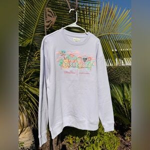 Disney Parks x Stoney Clover Lane Disneyland Sweatshirt Lavender Mickey Mouse